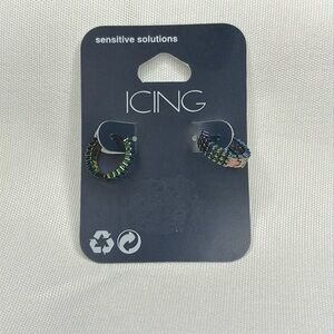 Icing Small Hoop Earrings